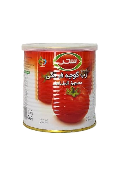 تصویر رب گوجه فرنکی 810 گرمی سحر قوطی 